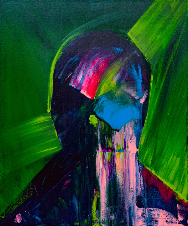 Shadow 1 绘画, 23.6x19.7 in