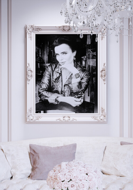 Work presented framed