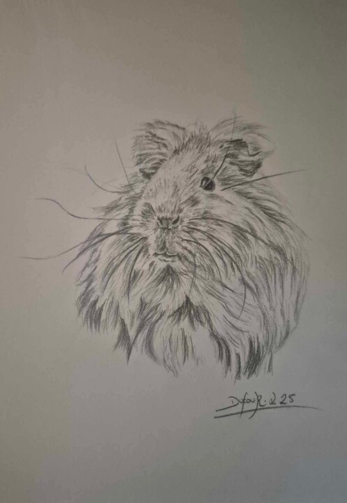 Nos amis d’enfance Drawing, 10.8x8.3 in