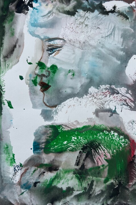 绘画,  18x12 in 