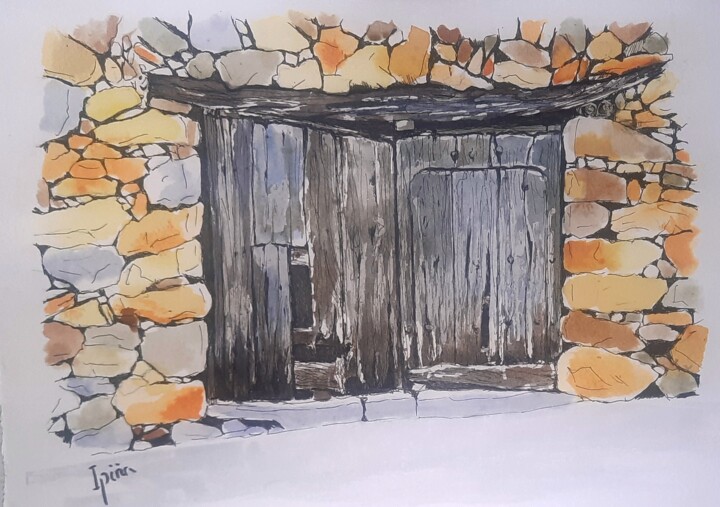 rural sketcher color 1 Drawing, 8.3x11.4 in