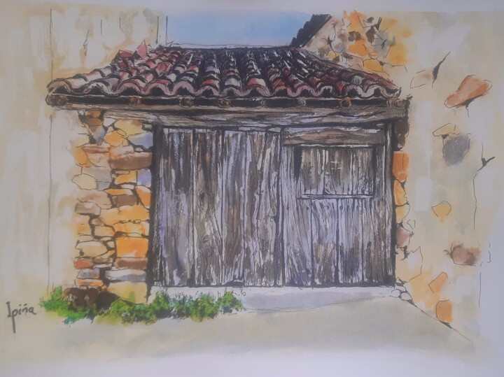 rural sketcher color 2 Рисунок, 8,3x11,4 in