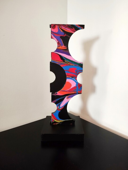 Retro Boho Sculptuur, 10,6x3,9 in