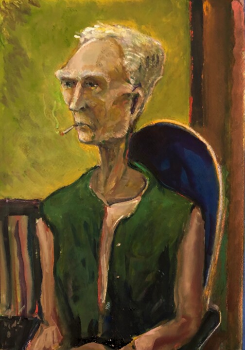 ARTIST JACK RUTHERFORD 绘画, 20x16 in