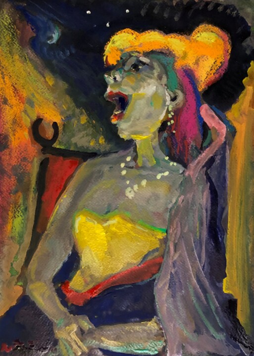 미술작품,  12x16 in 