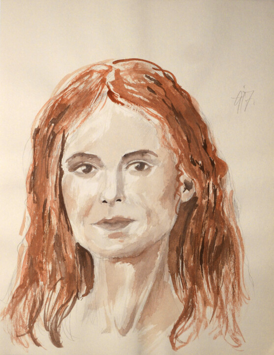 Ganz Auge. Disegno, 14,2x10,8 in