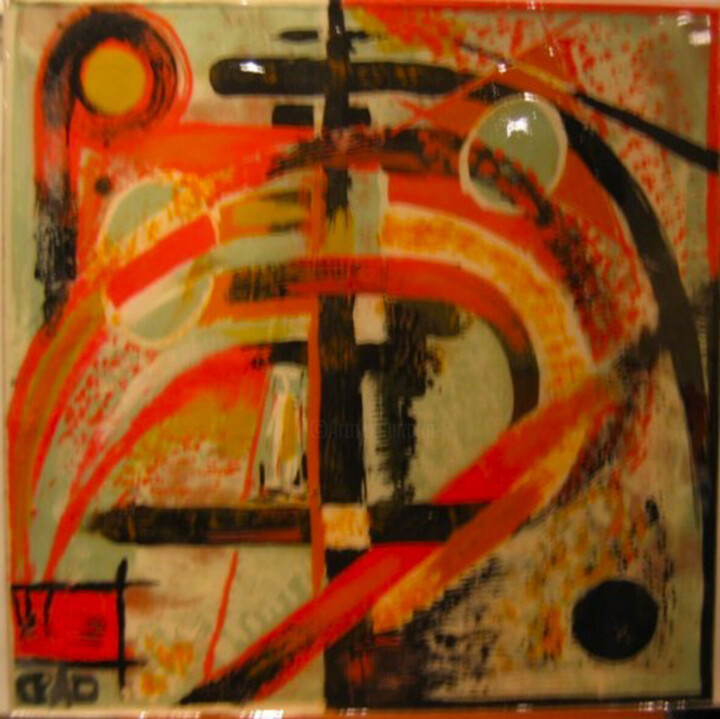 Schilderij,  39,8x19,7 in 