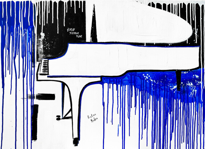 Blue Rhapsody: Play Your Tune Tablo, 28,7x39,4 in