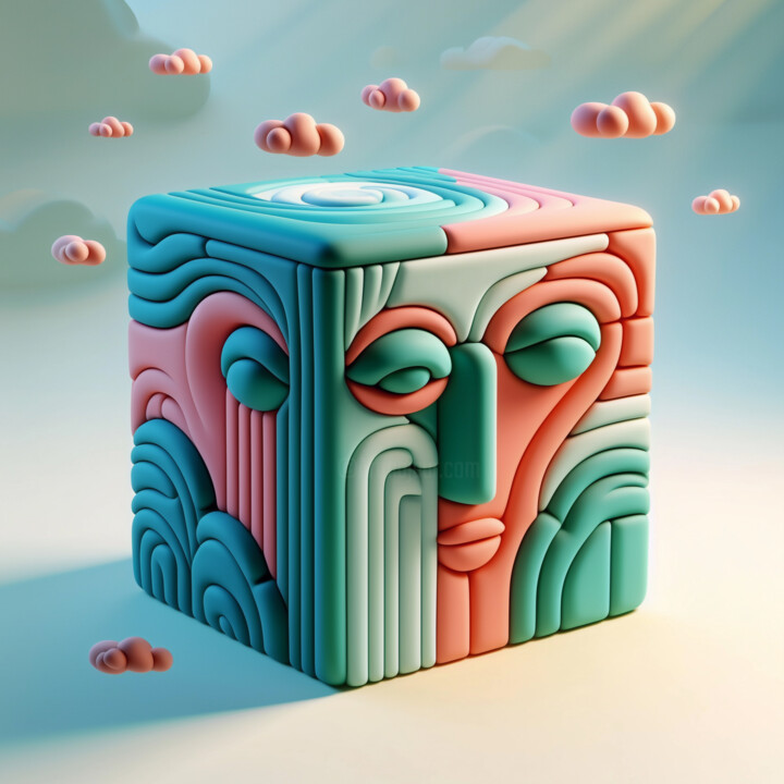 Becoming More Than a Cube – Considering a Third Eye 数字艺术