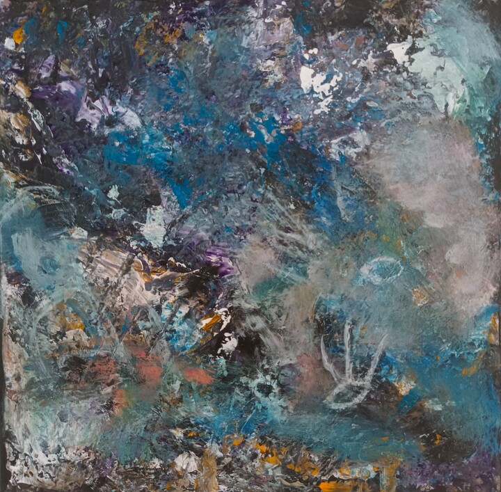 Au zénith Tablo, 15,4x15,4 in