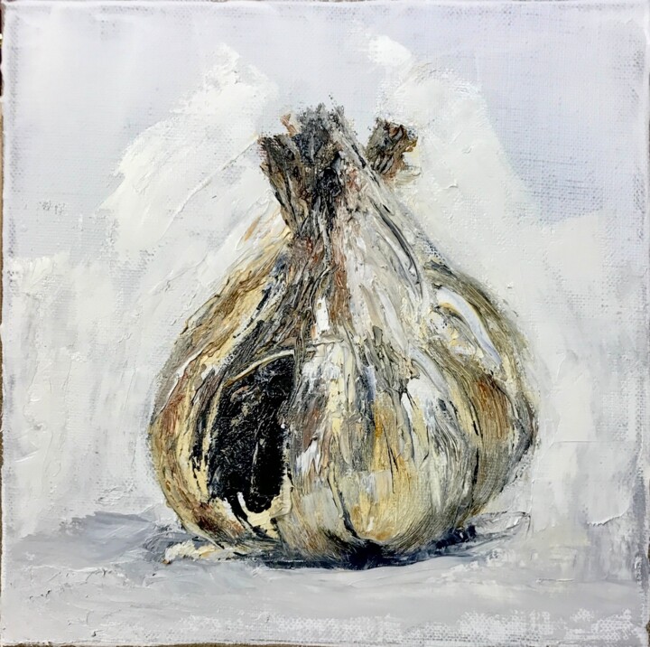 Ail pourri 绘画, 7.9x7.9 in