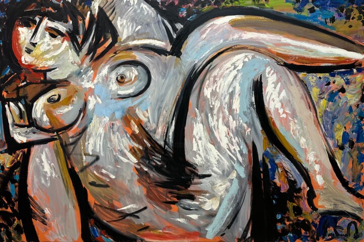 绘画,  47.2x70.9 in 