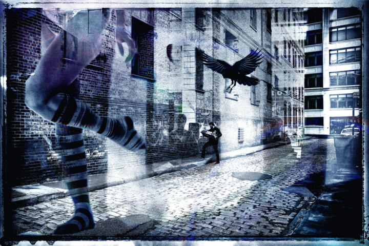 L'attaque Фотография, 31,5x47,2 in