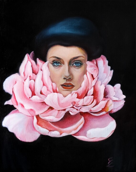 Scent of a woman 绘画, 11.8x9.5 in