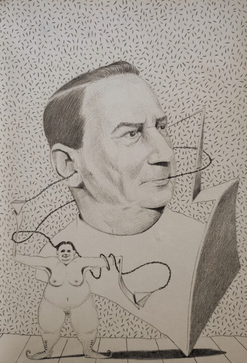 图画,  8.3x5.5 in 