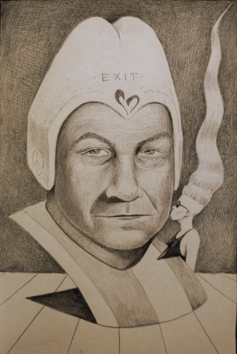 Moenirob Drawing, 8.3x5.5 in