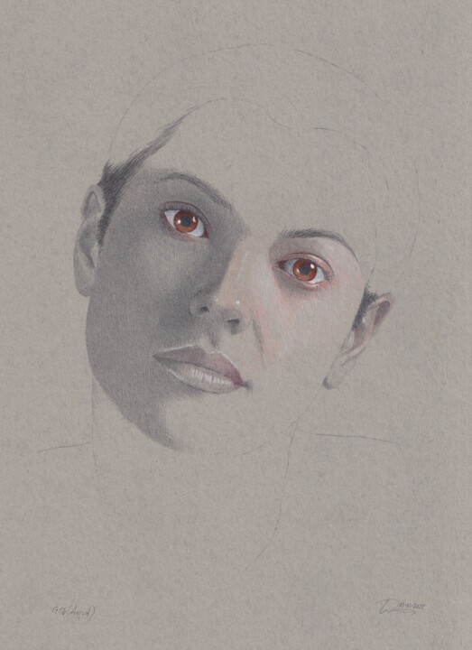 图画,  11.9x8.6 in 