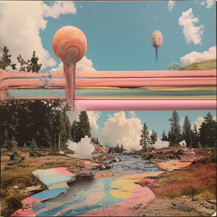 Bubbled 18 数字艺术