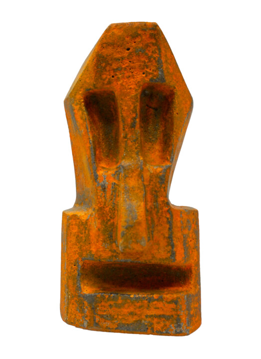 KORLIKI BRUTALIST FACE Scultura, 8,7x4,3 in
