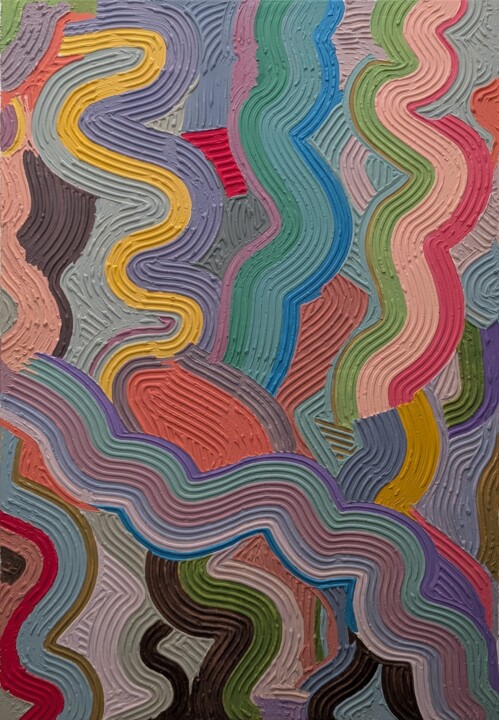 The Labyrinth 绘画, 39.4x27.6 in