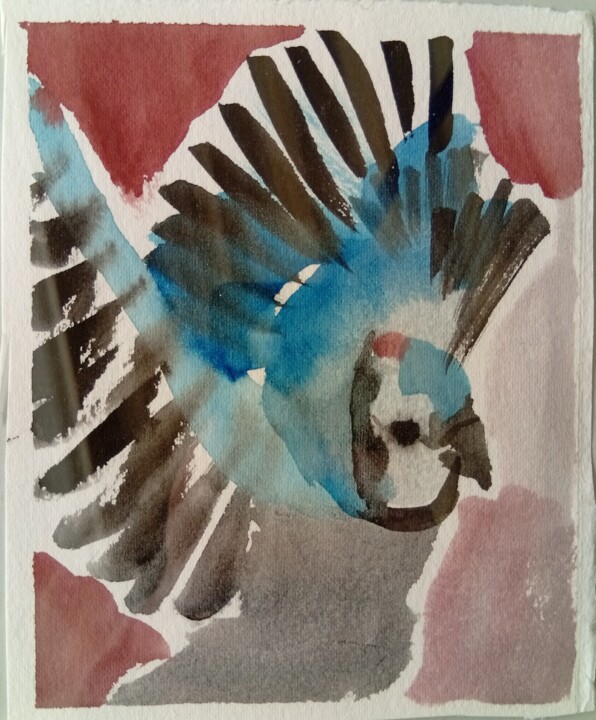 绘画,  5.9x4.9 in 