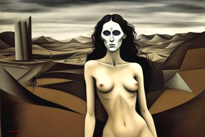Le Visage de la Guerre - 12 数字艺术