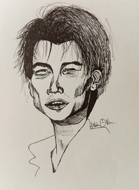 绘画,  7.7x5.9 in 
