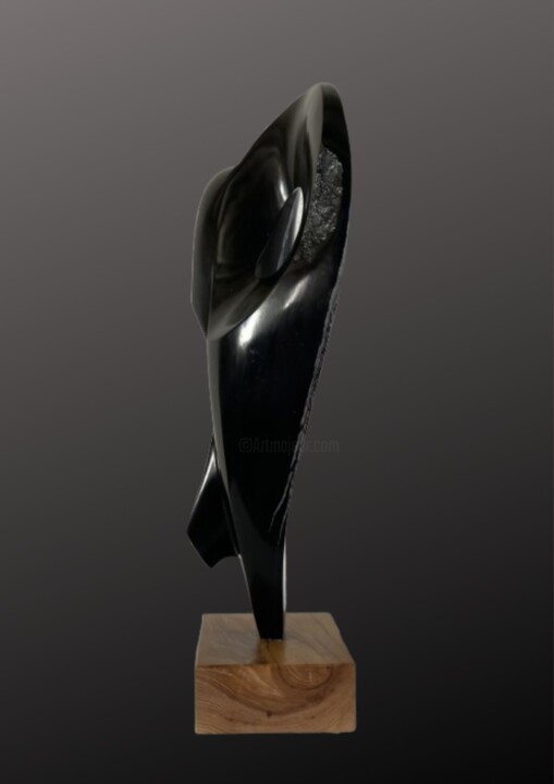 Sculpture intitulée "ATTRACTION.Marbre d…" par Daniel Sanchez, Œuvre d'art originale, Pierre
