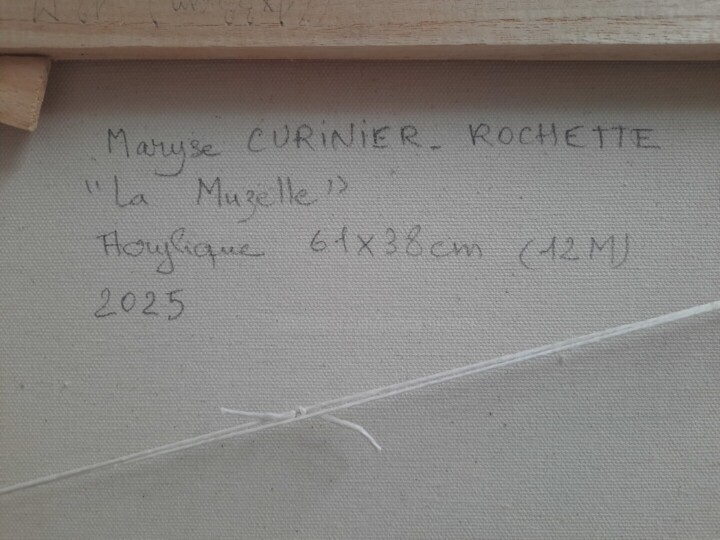 Arrière de l'œuvre
