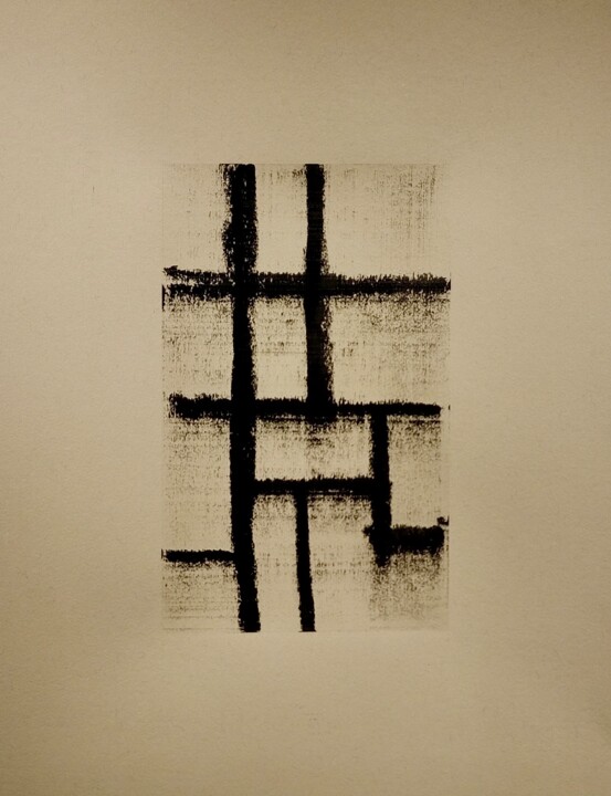 Fate makes the sword 17 绘画, 17.7x13.8 in