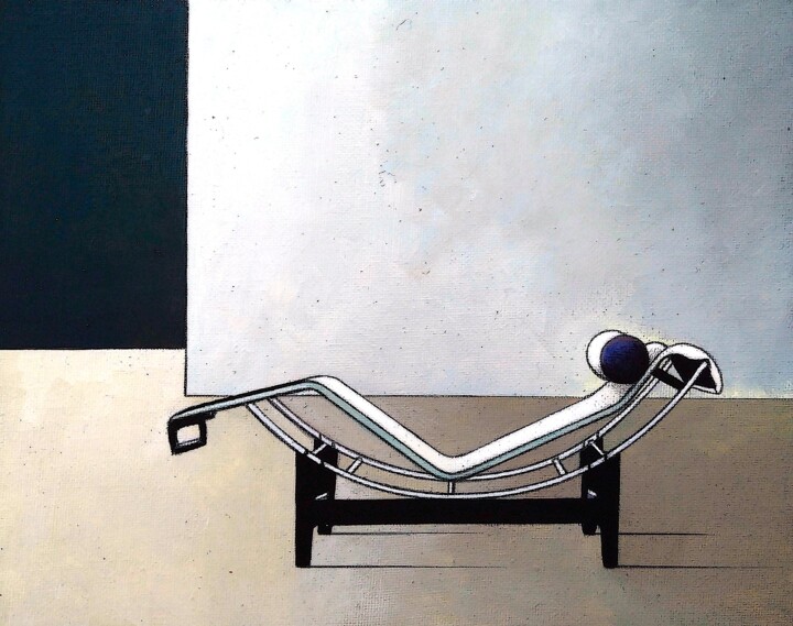Painting titled "SHINING" by Mea N. Ambrozo, Original Artwork, Acrylic Mounted on Cardboard
