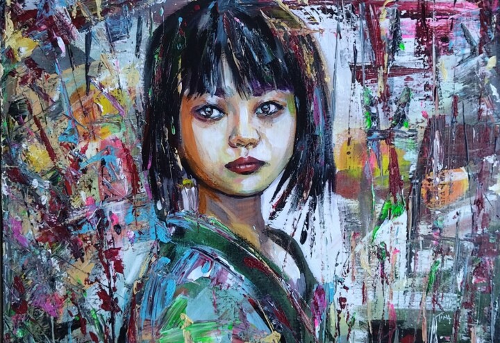 Sakura 绘画, 13x16.1 in