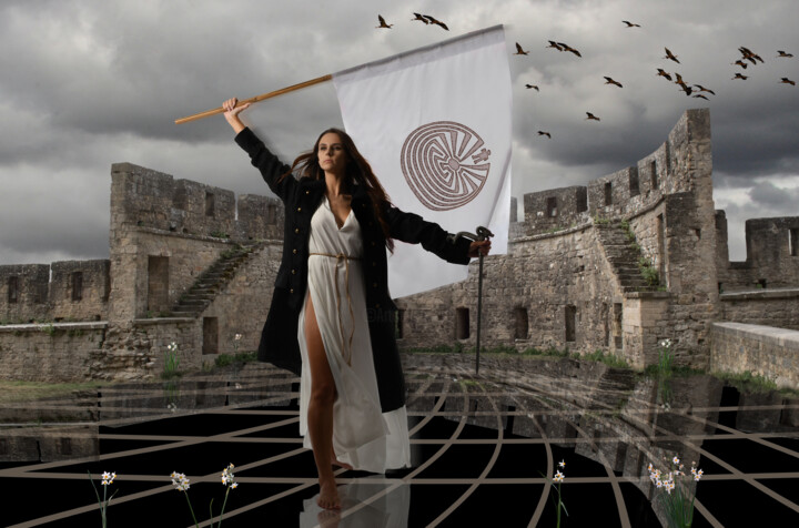 Flag Bearer 数字艺术