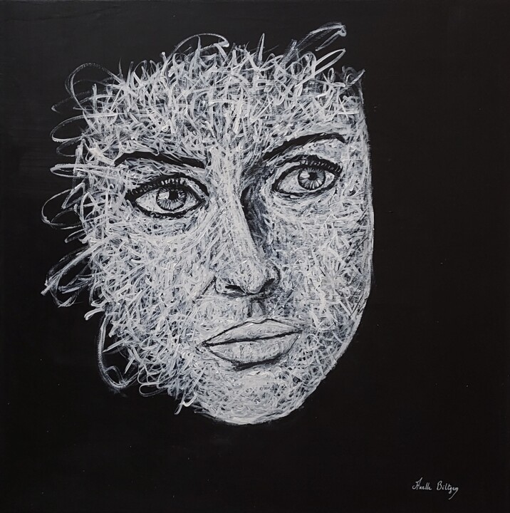 绘画,  19.7x19.7 in 