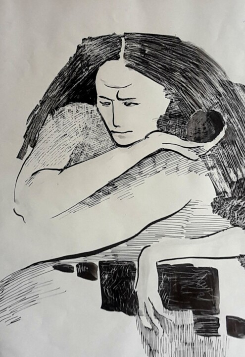Romeo 绘画, 13.8x11 in