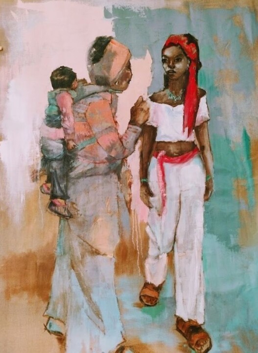 绘画,  45.7x31.9 in 