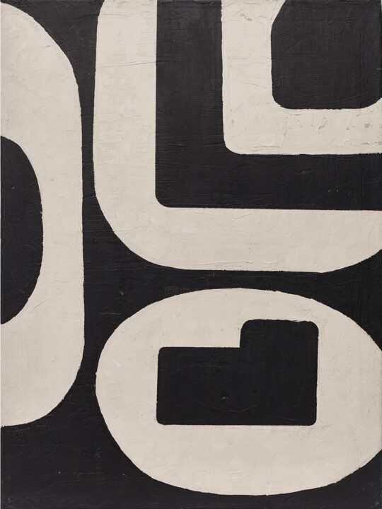 Painting titled "Fragments of Code –…" by Vyacheslav Prilepin, Original Artwork, Acrylic