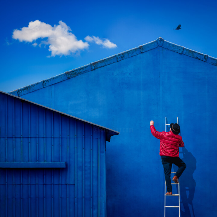 Fotografía titulada "La vie est (sans do…" por Alain Rappeneau, Obra de arte original, Fotografía manipulada