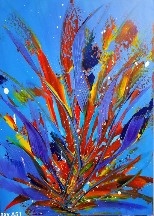 Acrylique sur toile 16/2025 绘画, 27.6x19.7 in