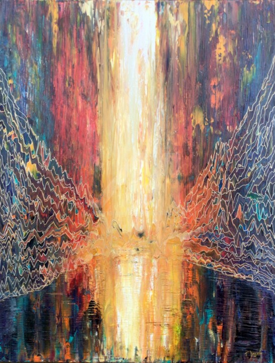 绘画,  45.7x35 in 