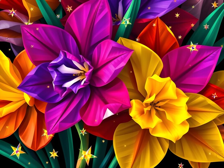 Narcissus 数字艺术