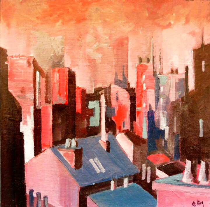 绘画,  7.9x7.9 in 