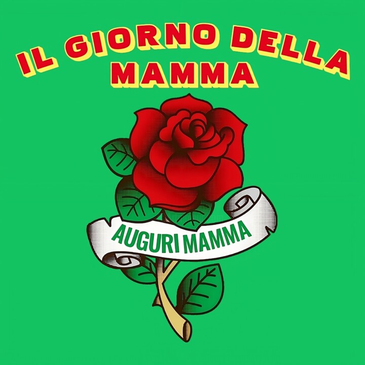 Auguri Mamma. 数字艺术