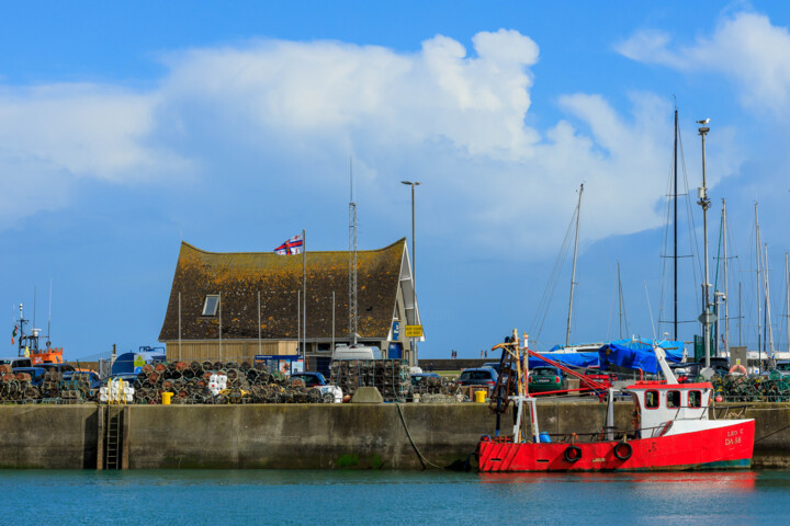 Fishing boat at Howth Harbour 摄影