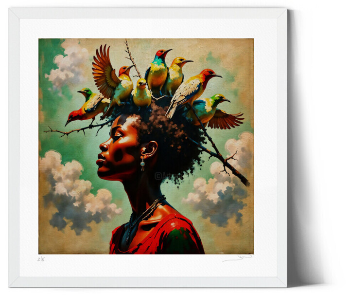 Work presented framed
