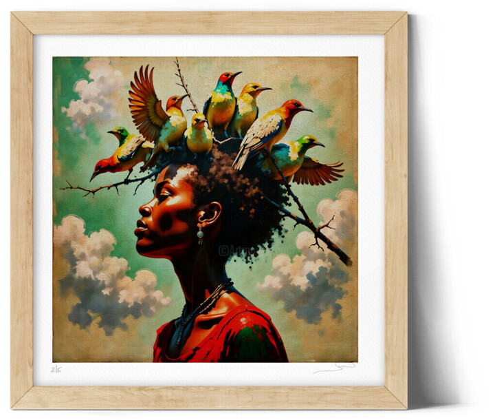 Work presented framed