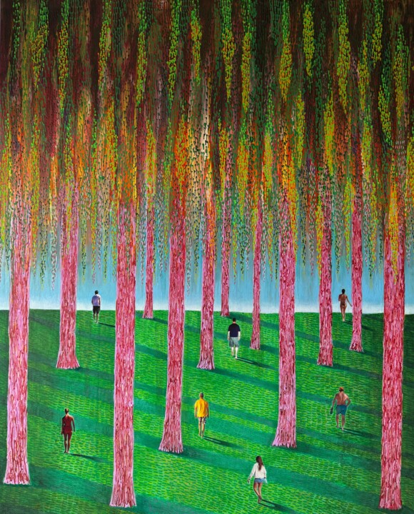 Another Day n.2 Painting, 39.8x31.9 in