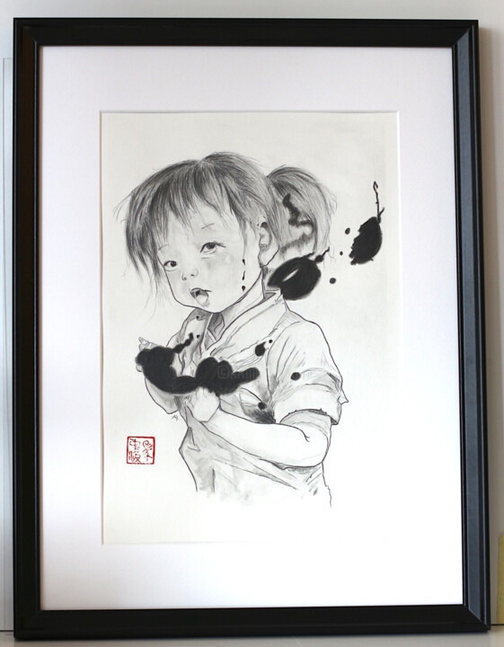 作品已装裱