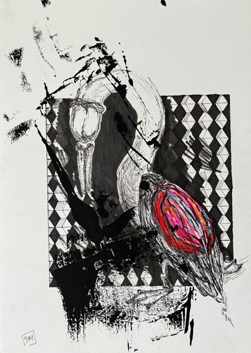 图画,  16.5x11.4 in 