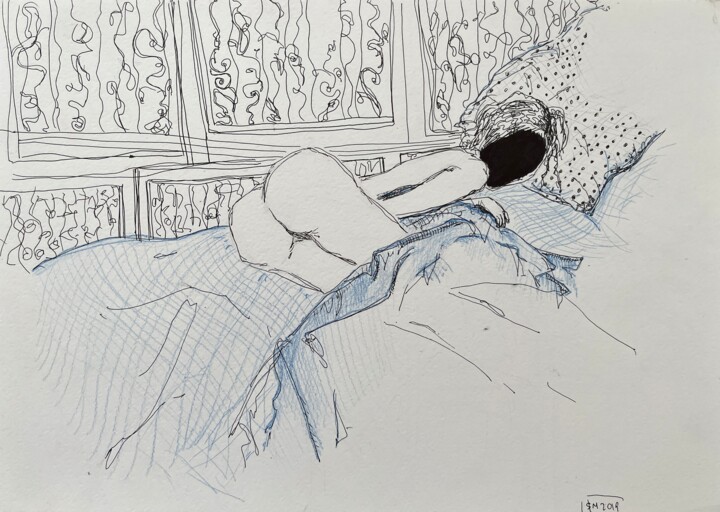 р343 / Erotic stories - {$M} 图画, 11.4x16.5 in